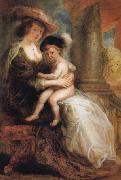 Helene Fourment and her Eldest Son Frans Peter Paul Rubens